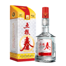 plus会员：五粮液股份 五粮春 第一代 浓香型白酒 50度 500mL  单瓶装
