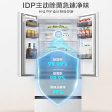 容声 501pro法式四开门多门冰箱一级能效 BCD-501WD3MPZ-CY34 皓月白