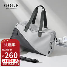 GOLF 运动旅行包男士手提包游泳包干湿分离短途出差行李袋独立鞋仓