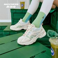 斯凯奇 outlets 女子老爹鞋时尚百搭潮流简约经典复古休闲鞋
