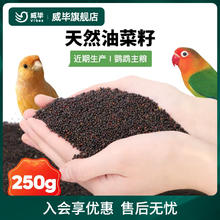 威毕 油菜籽鹦鹉饲料鸟食鸟粮玄凤虎皮牡丹鹦鹉粮食鹦鹉吃的粮食250g