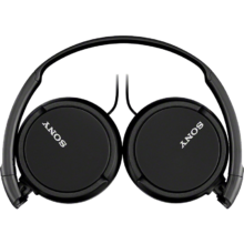需领券:SONY 索尼 MDR-ZX110AP 耳罩式头戴式有线耳机 黑色