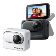 影石Insta360 GO3S拇指相机4K视频 go3s运动相机亲子vlog视频 社恐相机骑行宠物防水 标准套装 128G灵动白 官方标配