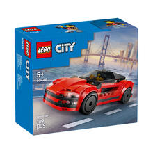 乐高 LEGO 新品 积木拼搭城市系列60448红色跑车儿童益智玩具5岁以上