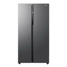 再降价、PLUS、限地区：Midea 美的 555双开门大容量 智能冰箱 BCD-555WKPZM(E)