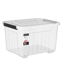 SPACEXPERT带轮塑料收纳箱 36L