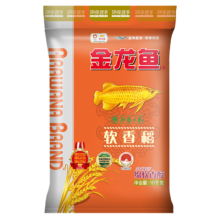 PLUS会员：金龙鱼 软香稻 射阳大米 20斤*4件