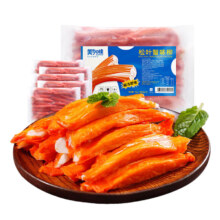 PLUS会员：美加佳 松叶蟹味柳 2斤（200g*5袋）*3件