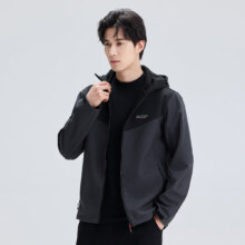 20点：拓路者 户外软壳衣男登山服外套 深灰色