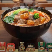 康师傅方便面 速达面馆煮面 4盒