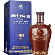 plus会员：汾酒 老白汾酒 封坛15 清香型白酒 53度 475mL 1瓶 单瓶装 拍4件