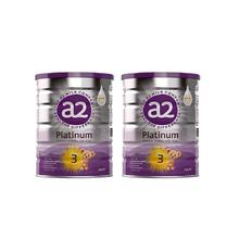 a2 新紫白金3段婴幼儿奶粉 900g*2罐