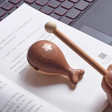 木易 Mui 木鱼敲静心解压玩具桌面摆件办公室好物乔迁 鲸木鱼敲