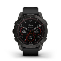 佳明 Fenix 7 运动手表 010-02540-28 碳黑色 42mm DLC旗舰版