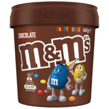 PLUS会员：M&M'S 牛奶巧克力豆 640g桶装