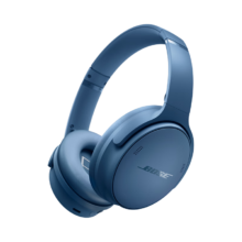 Plus会员：Bose QuietComfort 消噪耳机 – 暮色蓝 头戴式无线蓝牙降噪 QC45升级款 风噪滤除新体验
