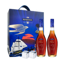 Martell 马爹利 名士 VSOP 干邑 白兰地 350ml*2瓶 礼盒装