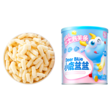 小鹿蓝蓝 婴幼儿宝宝零食泡芙条芝士味42g儿童零食手指泡芙辅食条6月+
