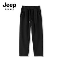 JEEP SPIRIT 吉普 男士直筒运动休闲裤