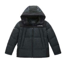 太平鸟 男装冬新连帽工装户外短款外套男式羽绒服 BWACD447359