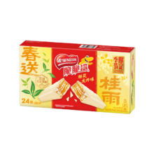 雀巢（Nestle）脆脆鲨威化饼干桂花龙井味24条446.4g  季节限定