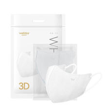 维德 3D立体透气防沙尘口罩 10只/袋*3 白色