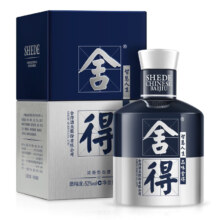 再降价、PLUS会员：沱牌 舍得米兰致敬大师艺术舍得小酒礼盒系列 浓香型白酒 52度 100mL 4瓶 米兰+致敬大师