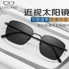 JingPro 镜邦1.67MR-7近视太阳镜（含散光）+多款钛架可选