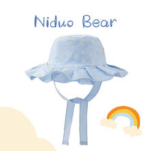 尼多熊 niduo bear 儿童帽子宝宝鸭舌帽男女童渔夫帽