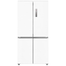 PLUS会员：Midea 美的 MR-567WUSPZE 风冷十字对开门冰箱 540L 锦缎白
