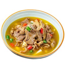 晟世孚众原汤羊肉熟食加热即食羊肉汤火锅 原汤羊肉500g*2件
