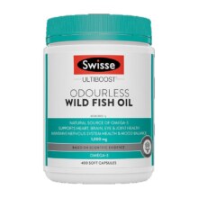 百亿补贴：Swisse 斯维诗野生深海鱼油胶 1000mg400粒