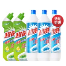 超威不限量！到手5大瓶马桶清洁剂19.9元