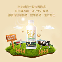 悦鲜活 A2β-酪蛋白 鲜牛奶 450ml*7（买5赠5）