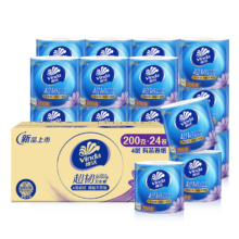 plus、需入会；Vinda 维达 有芯卷纸 超韧4层200克*24卷*3件