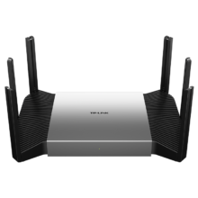 TP-LINK 飞流系列 TL-XDR5480 易展Turbo版 双频5400M 家用千兆Mesh无线路由器 WiFi 6 单个装 灰色