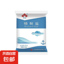 山东 鲁晶 加碘精制盐400g*1袋