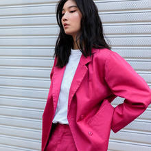 Dickies &Jouetie 外套女 春季西装领百搭个性DK008436 粉色 L
