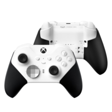 微软Xbox无线游戏手柄 Elite 2精英2代二代 白色青春版 无线控制器 蓝牙 PC/平板/手机 Steam 怪物猎人