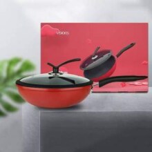 VISIONS 康宁 刚玉蓝宝石系列 带盖平底炒锅 30cm