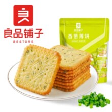 良品铺子 酥脆黑松露香葱薄饼 300g*1袋 x1袋