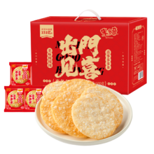 plus会员：米多奇 雪饼 600g