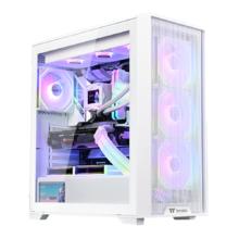 Thermaltake 钢影 风S 白色机箱（支持EATX/钢化玻璃侧透/支持360水冷/高兼容/4090显卡）