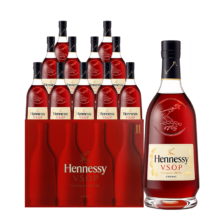 Hennessy 轩尼诗 VSOP 干邑 白兰地 500ml*12瓶 整箱装