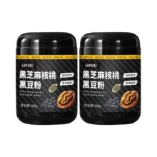 盖亚农场黑芝麻核桃粉500g*2罐