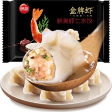思念 金牌虾水饺 至臻虾皇 480g/32只 × 3件