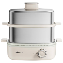 京东PLUS会员：小熊 煮蛋器 蒸蛋器 迷你蒸锅 ZDQ-E12R2双层