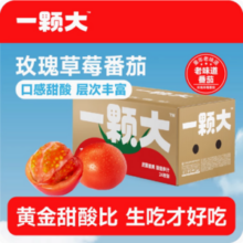 真·小时候的味道！一颗大™ 玫瑰草莓番茄礼盒装 1.65kg/24枚