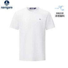 Navigare 意大利小帆船 男士棉质圆领短袖T恤