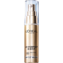 百亿补贴：欧莱雅（LOREAL）防晒霜小金管 男女多重防护隔离遮瑕学生军训 小金管防晒 30ml+15ml